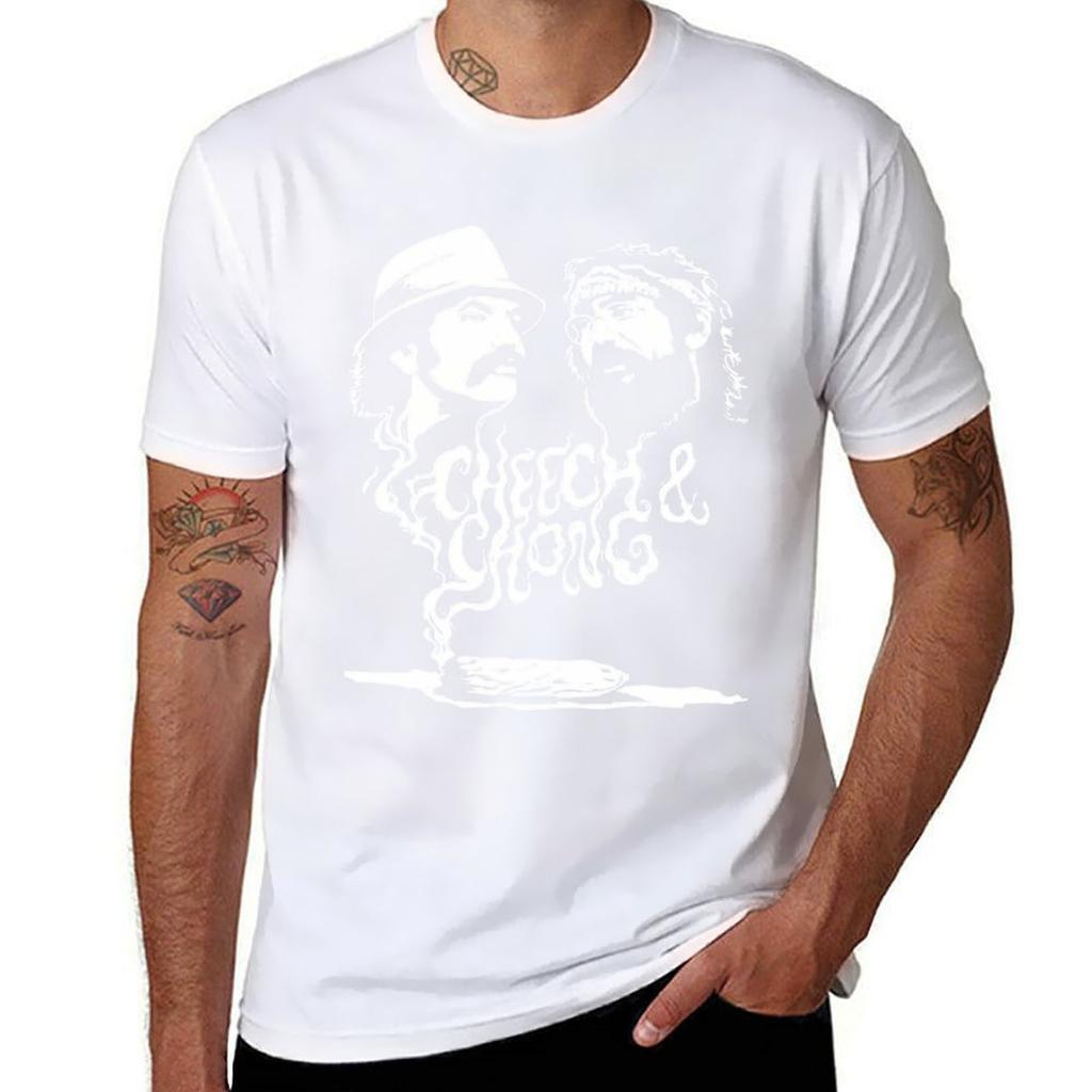 Vintage Comedy Duo - Classic Movie T-Shirt T Shirt for Man 100 Percent Cotton T Shirts with Prints T-Shirt