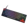 Механическая клавиатура EPOMAKER GK68X с 68 клавишами и горячей заменой RGB, с модулем разделенного пробела, колпачки клавиш PBT GSA с подложкой под краситель, 3Fn, программируемые макросы для коричневого и серого цветов