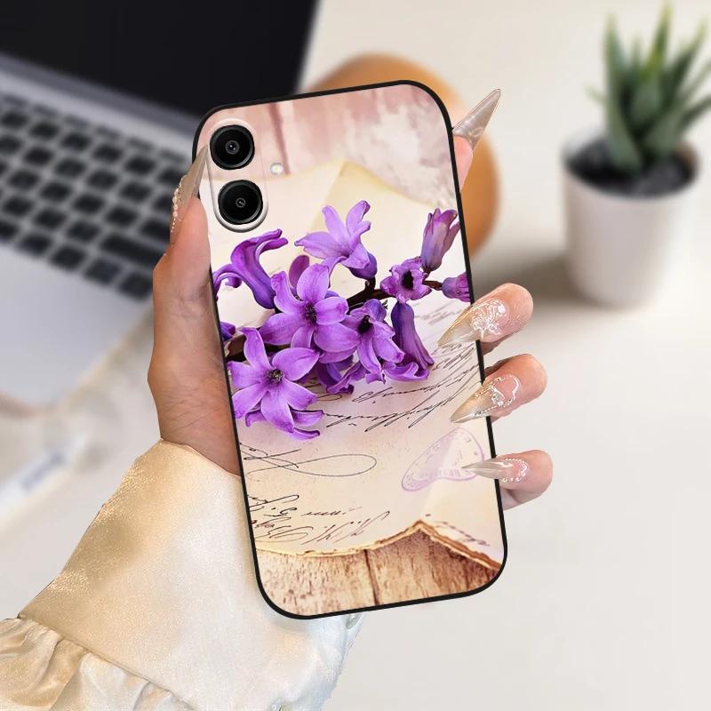 Модный мультяшный чехол для Samsung A06 Чехол A16 4G 5G Мягкий силиконовый ТПУ Чехол для телефона для Samsung Galaxy A05 A05S Защитные оболочки