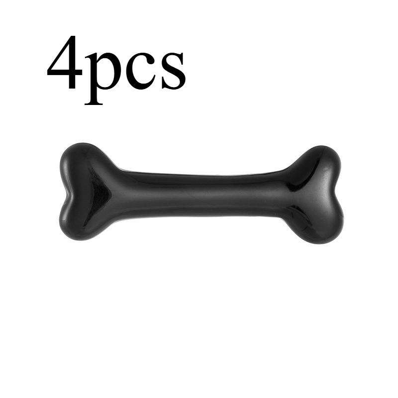 4 шт. Милая заколка для волос в форме собачьей косточки, Модный головной убор, который носят сбоку, Универсальный и декоративный аксессуар для волос-чудо