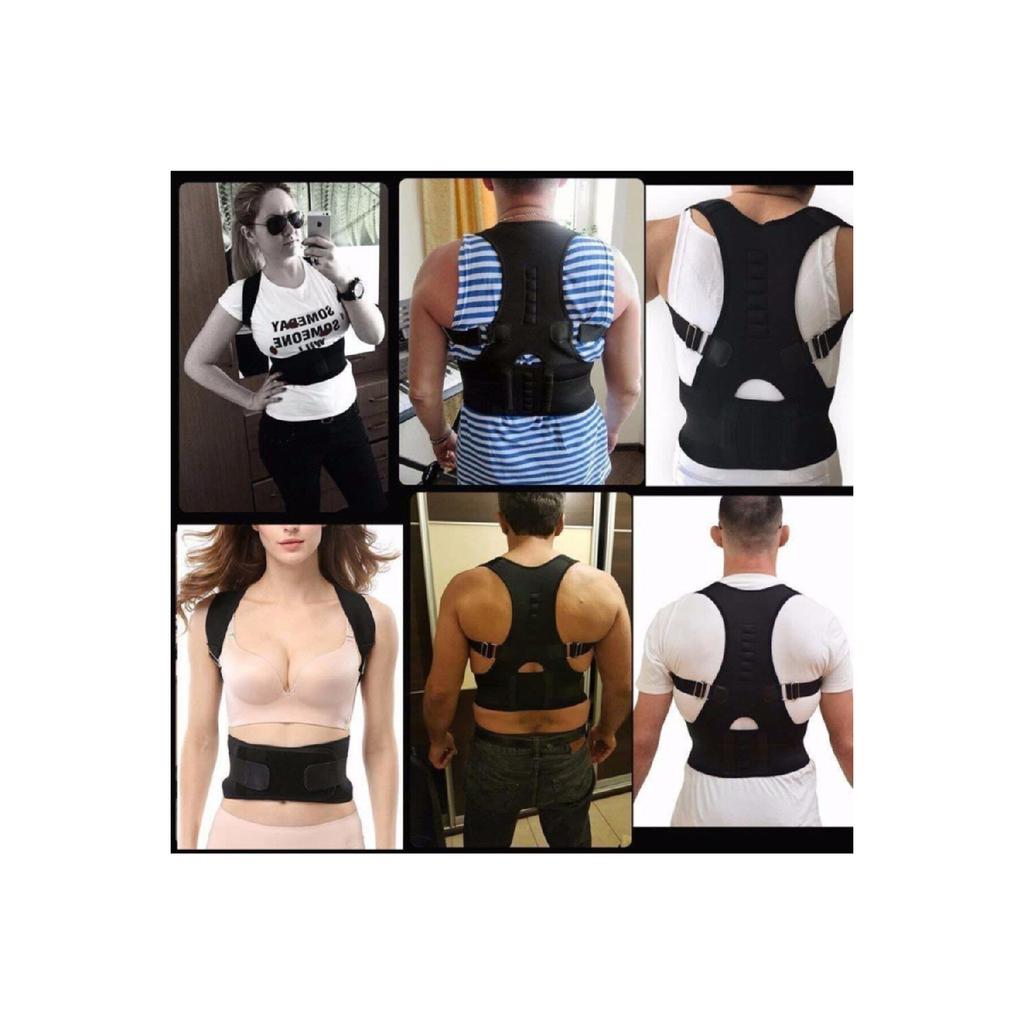 Corset For Posture Impairment Back Straightener Corset Waist Supported Magnetic Upright Posture Corset Hunching