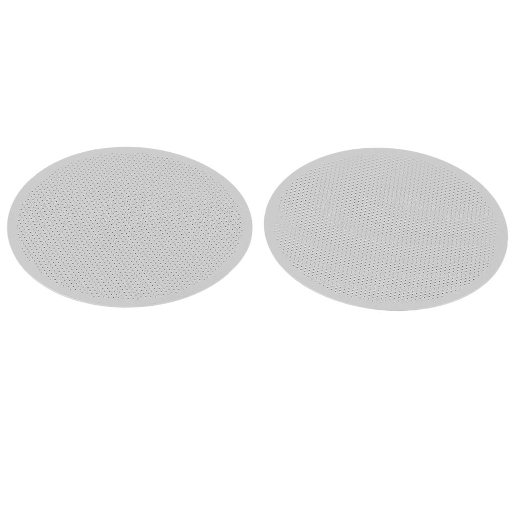 2шт кофейный фильтр-шайба 61мм 304 нержавеющая сталь многоразовый кофейный фильтр сетка пластина для портафильтра F