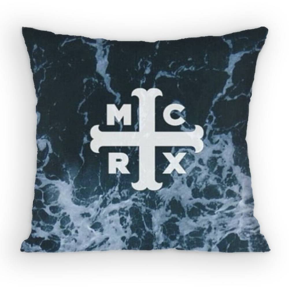 MCR MMy CChemical RRomance Band Pillow Case Sofa Living Room Bedroom Headboard Backrest Cushion Square Cushion Nap Time