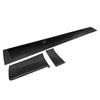 3PCS Carbon Fiber Dashboard Console Cover Trim Sticker For Honda Civic 2016-