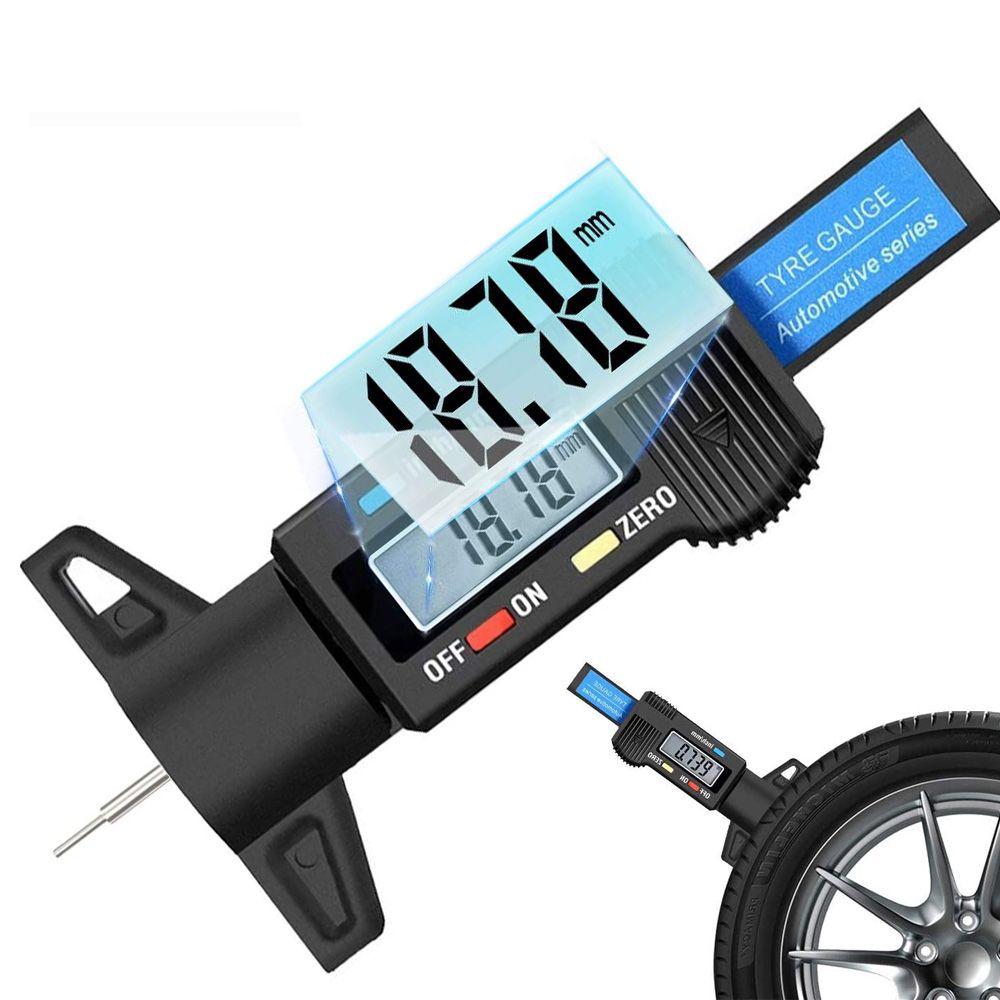 Tire Tread Gauges Digital Tire Tread Depth Gauge Thickness Gauges Depth Gauge Vernier Calipers
