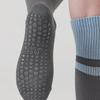 Носки высокие полосатые двухцветные для йоги HUGDAY