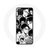Case for Samsung Galaxy A22 4G Attack On Titan Manga Levi Ackerman