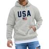 Hooded Sports Tracksuit Unisex Running Outfits Long Sleeve Pullover Hoodies Sweatshirt