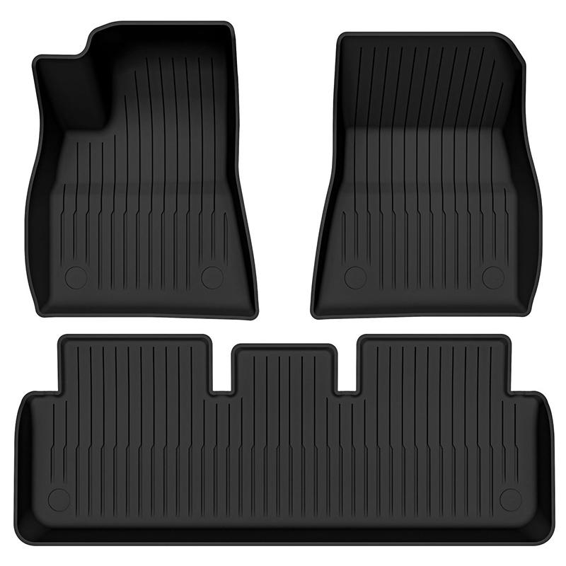 Для нового Tesla Model 3 Highland 2025 TPE коврики для пола водонепроницаемый багажный коврик износостойкие накладки на ноги коврики для багажника аксессуары