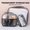 Front Mesh Pocket Clear Travel Storage Case Waterproof Blocks Toy Storage Bin  Small Items