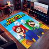 Custom personalization Super Mario Print Area Rug - Soft, Washable Non-Slip Indoor Mat,Living Room,Home&Office Decorative Rug