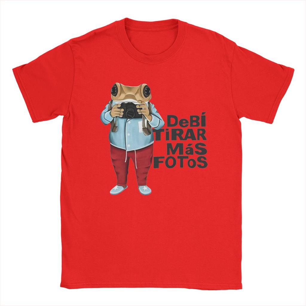 DTMF Debi Tirar Mas Fotos T Shirt Men 100% Cotton Leisure T-Shirt Round Collar Bad Bunny Tees Short Sleeve Clothes 4XL 5XL