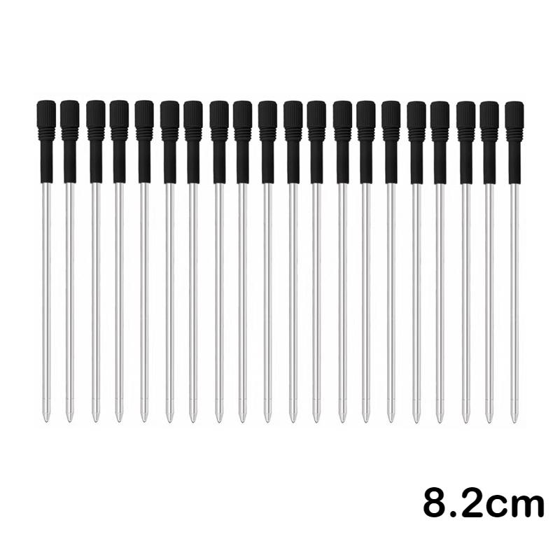 5/10/50 PCS Ballpoint Pen Refills Metal 82mm Pen Refill Black Blue Pen Refills Gifts Office School Supplies Stationery