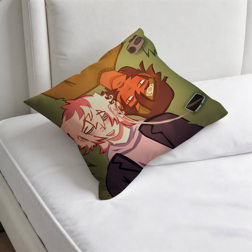 RRebound of the HHeart Cute Decorative Square Pillow Cover Modern Cushion Case for Living Room Bedroom