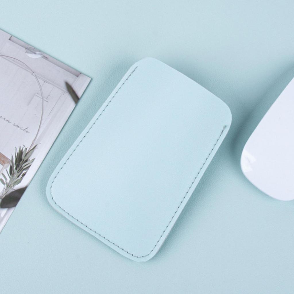 Беспроводная мышь Чехол для хранения Универсальный многоразовый кожаный защитный чехол для мыши Органайзер для аксессуаров для ноутбука