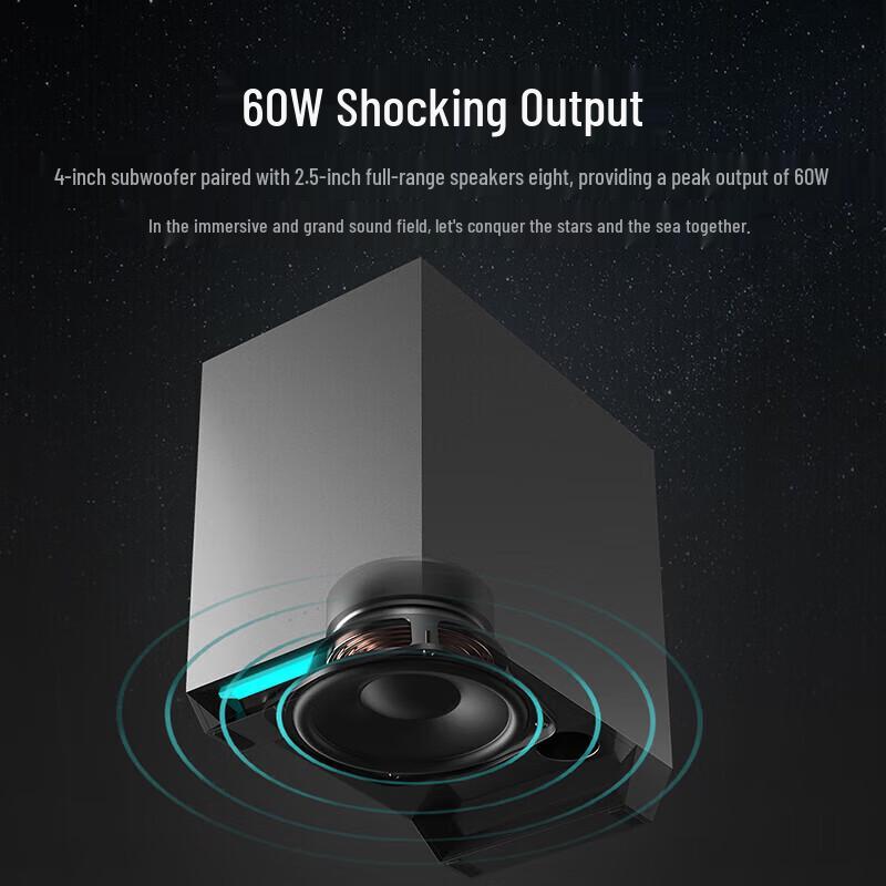 Игровая акустическая система Edifier HECATE G1500max 2.1