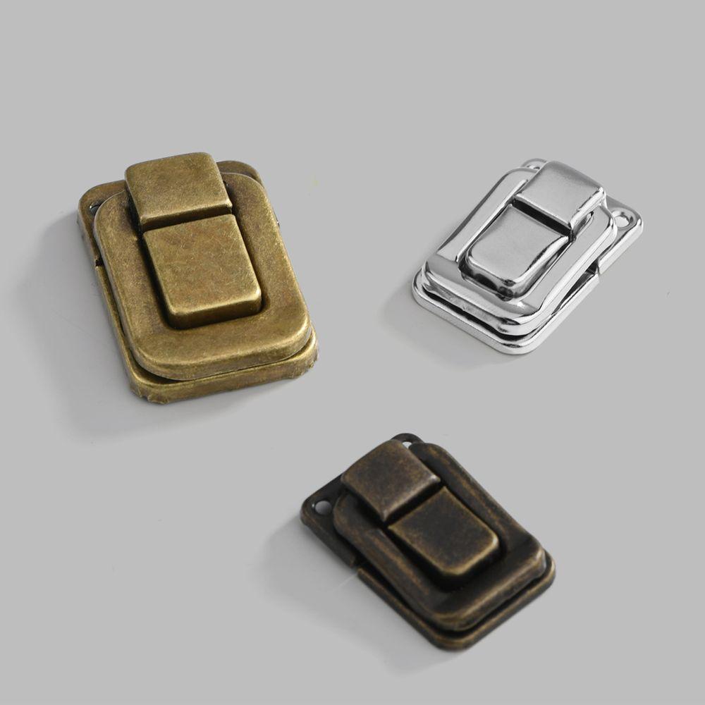 Antique Clip Clasp Retro Toggle Lock Accessories Box Buckle  Wine Box