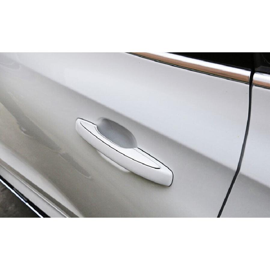 For Volvo XC60 Exterior Outside Door Handle Cover 2018-2023 4pcs Chrome Titanium