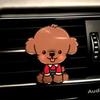 Cartoon Animal Dog Freshener Aromatherapy Car Air Vent Diffuser Clip