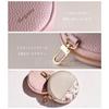 Official Elegante Round Coin Purse for Mini Perfect for Small and and Pale Women, Pouch, Cosmetics, Items, Wallets, Coins, More. Small, Lightweight,
