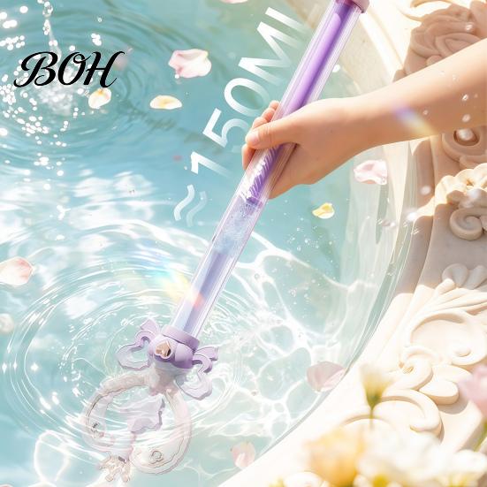 Durable ABS Water Shooter Fairy Wand Squirter, Spinning Spray Toy for Summer Pool Beach Toys Girls Party Outdoor Games, Portable Sprayer Kids