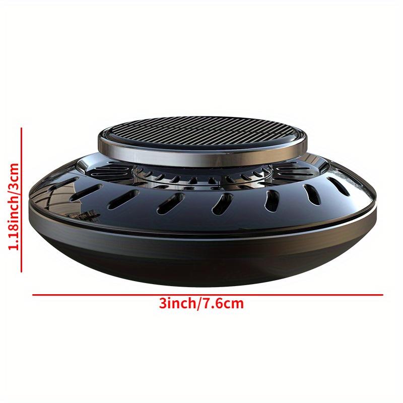 Автомобильный ароматизатор на солнечной энергии, вращающийся на 360° НЛО, автопарфюм для интерьера, креативный освежитель воздуха, автоматический очиститель воздуха, подарочная коробка, декор автомобиля