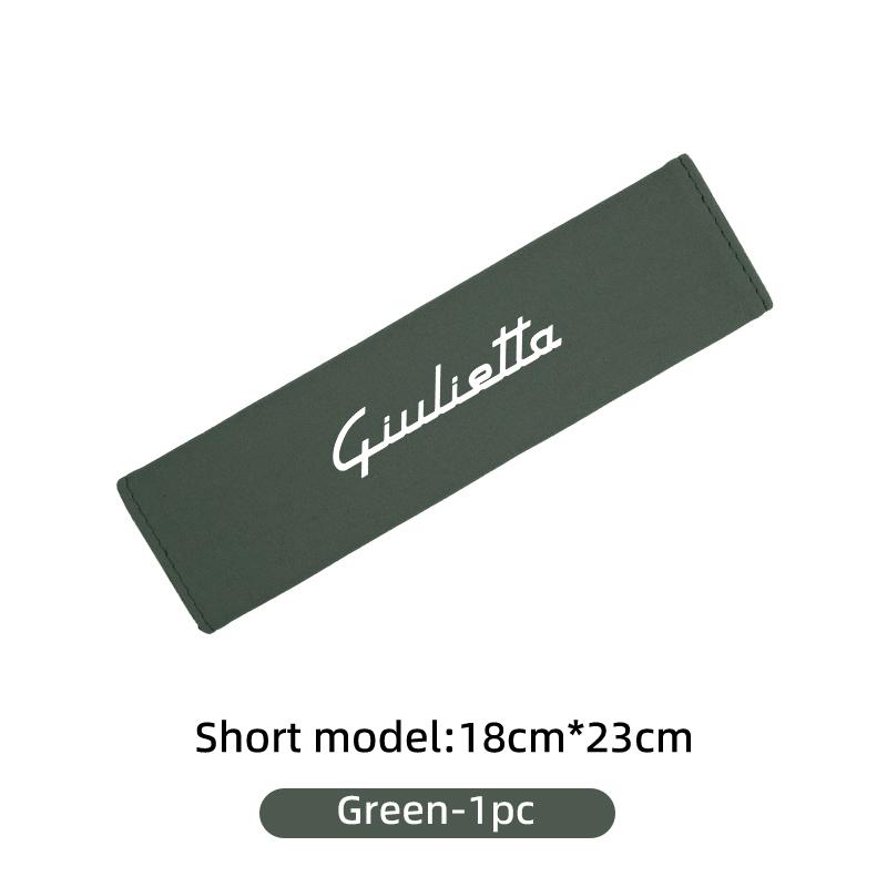 Car Seat Belt Shoulder Protection Pad Anti-slip Mat Auto Accessories For Alfa Romeo Giulietta GT 159 147 156 Mito Brera Giulia