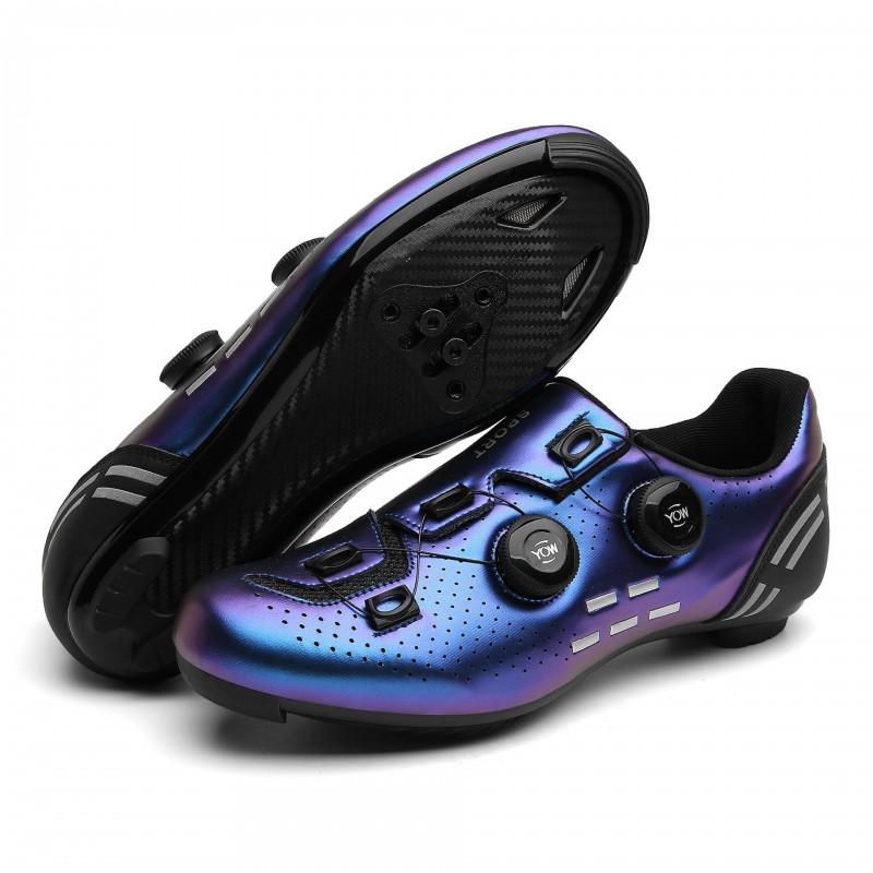 Road Cycling Shoes With Stiff Sole Breathable Fit Men Women Large Size MTB Bike Non-Cleat Option