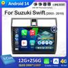 Для Suzuki Swift 2003 2004 2005 2006 - 2010 Android Intelligent System Wireless Carplay DSP Stereo Autoradio Auto Tools No 2 din