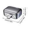 Адаптер для быстрой зарядки USB-C мощностью 140 Вт со встроенной защитой аккумулятора и автоматическим отключением питания для телефонов, ноутбуков, планшетов. Для домашнего офиса.