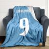 Haalands Number Jersey Blankets Flannel Printed Breathable Warm Throw Blanket for Home Office Bedspreads 0708a84