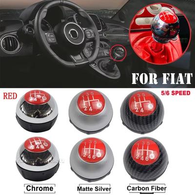 5-ти и 6-ти ступенчатая ручка переключения передач для Fiat 500 2012-2018, рычаг переключения передач, ручка-перо, сменные детали, ручное