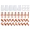 65Pcs PT?31 Plasma Cutting Consumables Fit for CUT?40 Plasma Cutting Machine Accessories