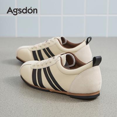 Обувь для тренировок Augustine на плоской подошве, женская, новая летняя 2025 года, с мягкой подошвой, туфли Форреста Гампа, студенческая спортивная и повседневная белая обувь