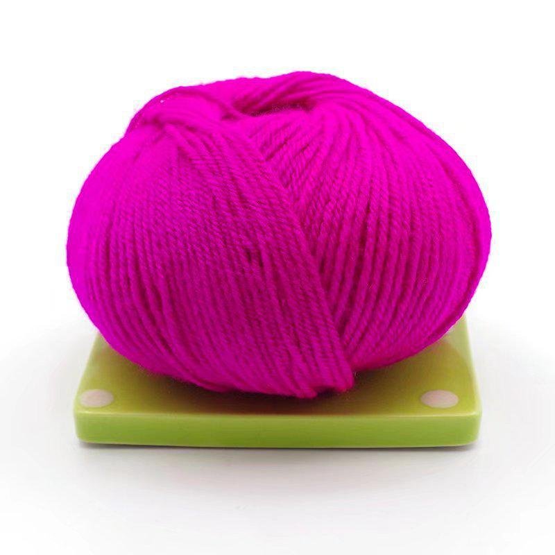 Клубок акриловой пряжи для вязания свитеров, крючков, обуви, тапочек, изделий ручной работы.
