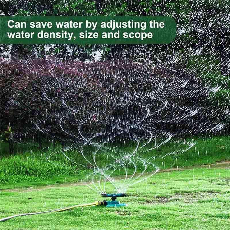 360 Degree Automatic Rotating Garden Lawn Water Sprinklers System Quick Coupling Lawn Rotating Nozzle Garden Irrigation Supplies