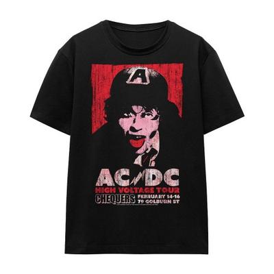 AC/DC Унисекс Взрослая Футболка High Voltage Live 1975