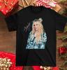 Хлопковая футболка унисекс Avril Lavigne Signature Черная Полный размер от S до 5XL NS10
