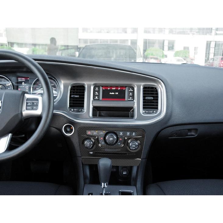 Автомобильный кондиционер, центральная панель управления, декоративная крышка для Dodge Charger 2011 2012 2013 2014, внутренние молдинги