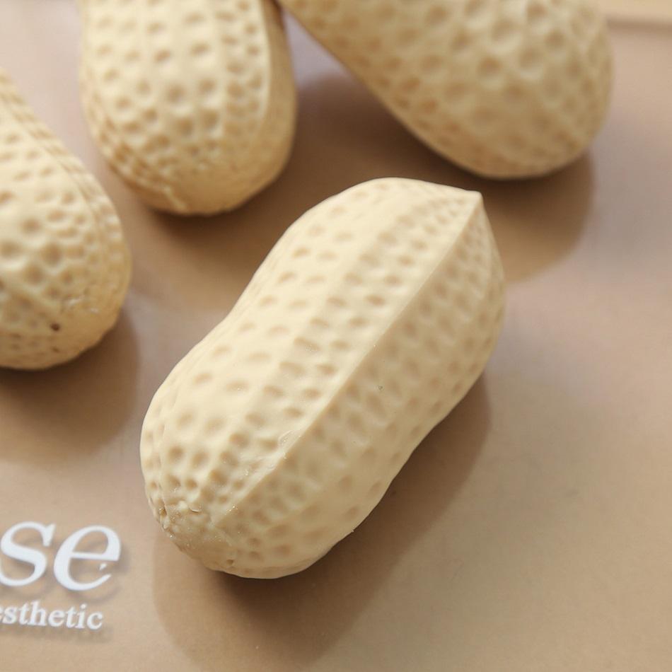 Очаровательный Арахисовый Сферический Снятие Стресса Хрустящая Сжимаемая Сфера Мягкая Игрушка Маслянисто-Плюшевое Ощущение Ручная Игрушка ASMR Тактильные Антистрессовые Игрушки