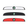 4pcs Car Door Anti-Collision Strip Rearview Mirror Protection Sticker for Skoda Fabia Kodiaq Kamiq Superb Yeti Octavia Enyaq Rapid Karoq Derivati