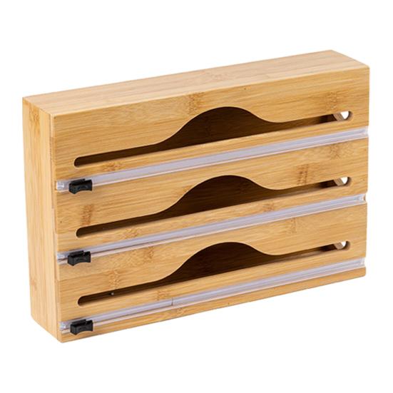 Yousheng Food Резак для пищевой пленки Диспенсер для пластиковой пленки со слайд-резаком Диспенсер для алюминиевой фольги Настенный органайзер для хранения на кухне