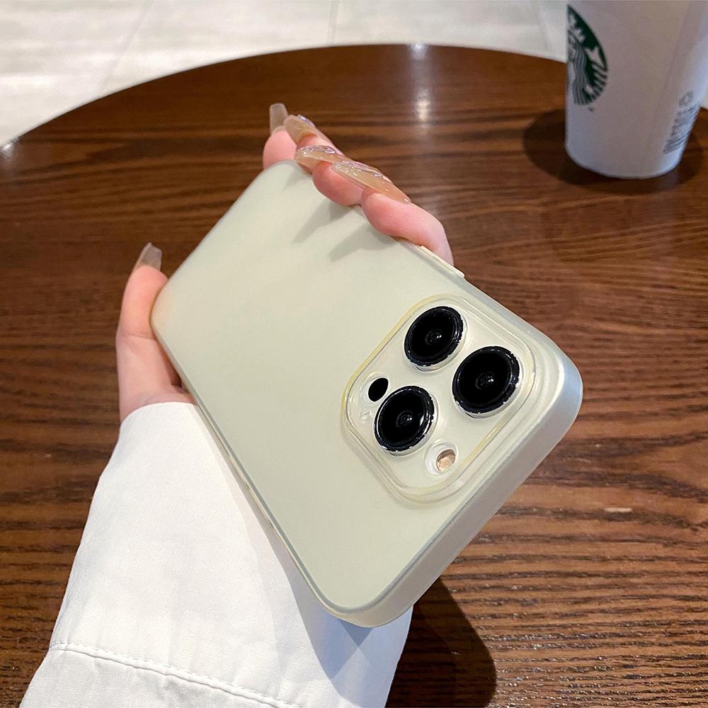0,3 мм Ультратонкий Матовый Мягкий Силиконовый Чехол Для iPhone 16e 16 15 14 13 12 11 Pro Max Plus Роскошный Прозрачный ТПУ Чехол Конфетного Цвета