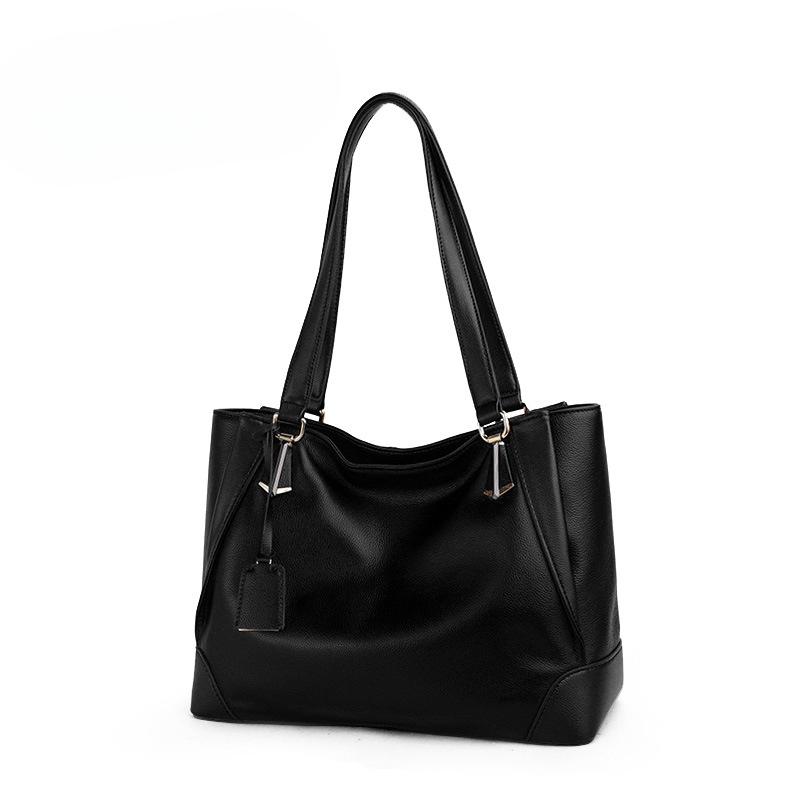 Женская сумка, новый верхний слой из воловьей кожи, мягкая кожаная сумка, большая вместимость, повседневная сумка через плечо для мам, женская