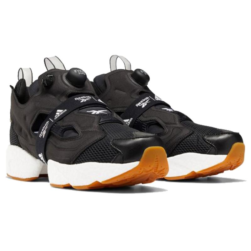Reebok Кроссовки Instapump Fury Boost Черный Белый Резина FU9239