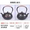 OULOVECO Iron Teapot with Iron Improves Water Stylish Iron Induction Cooking and Direct Heat Traditional Healthy Tea Ceremony Utensils for the Home