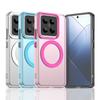 For Xiaomi 15 Pro Candy Color For Magsafe Wireless Charge Magnetic Case For Xiaomi 14 Ultra 14T Pro Shockproof Soft Cover Funda