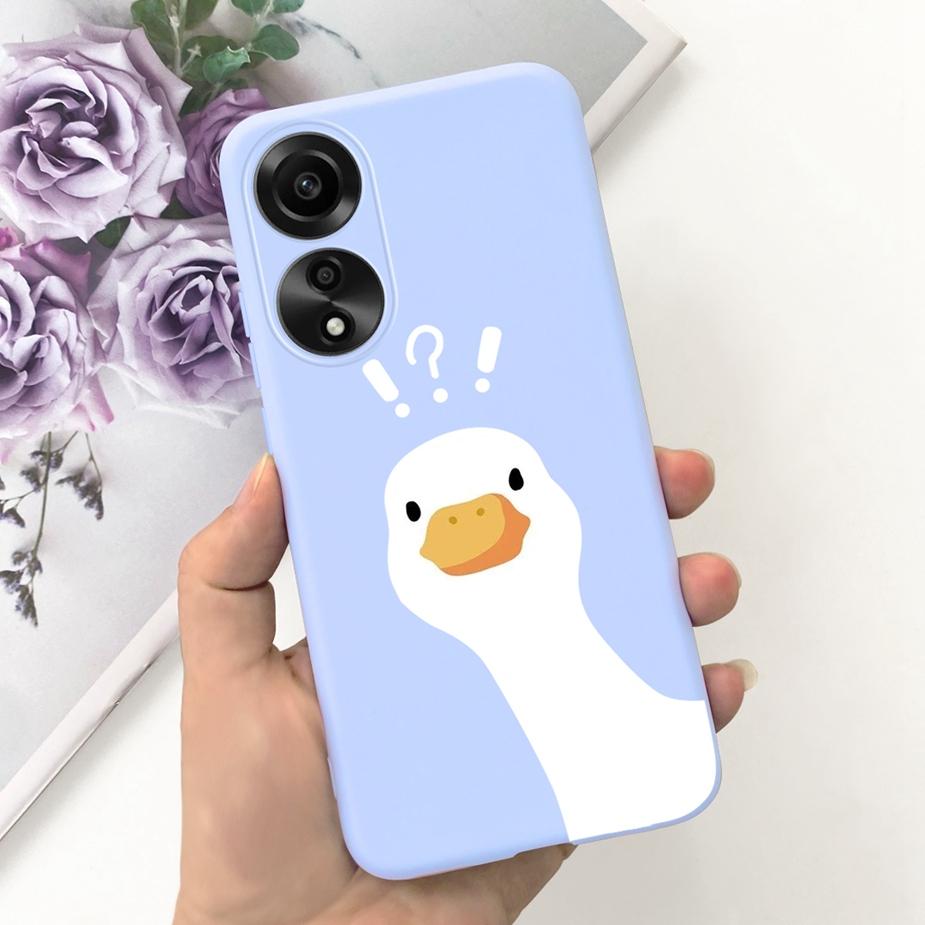 Чехол для Oppo A78 4G CPH2565 Милый Мультяшный Динозавр Расписной Чехол Мягкий Силиконовый Чехол для Телефона Для Oppo A78 A 78 OppoA78 4G 5G Fundas