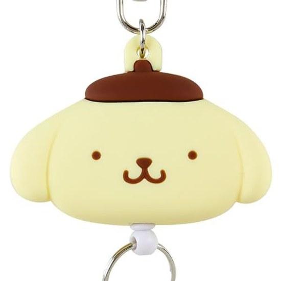 Держатель для ключей на катушке в форме лица Sanrio, талисман Помпомпурин, Пурин 136,41,8 см, Персонаж 168718