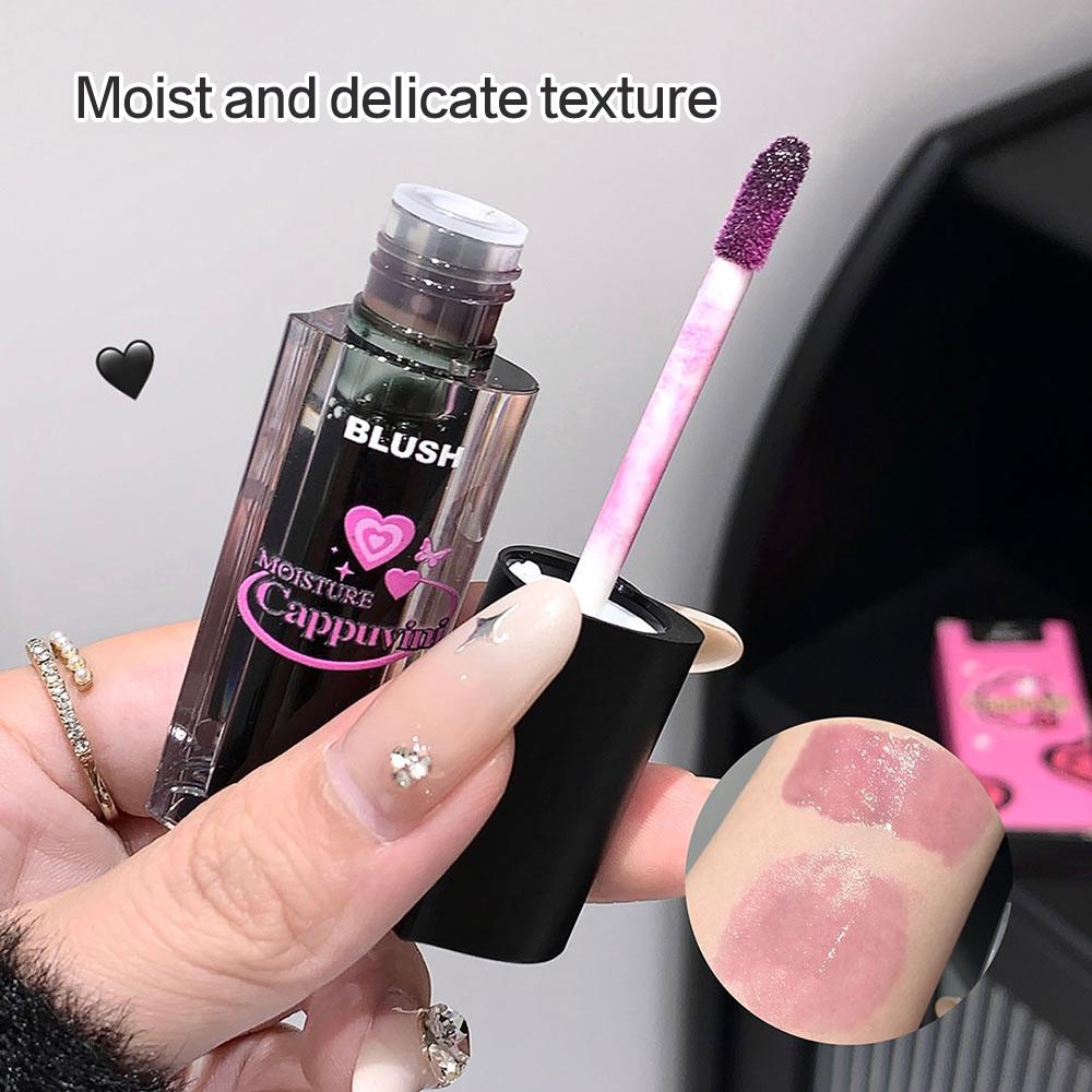 CAPPUVINI Жидкие румяна, меняющие цвет, меняющие температуру. Натуральные, не выцветающие румяна.